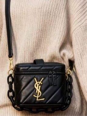 New YSL baute vanity crossbody bag